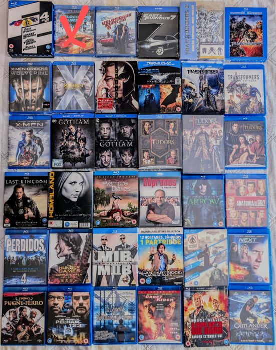 Blu-ray & DVD,s Filmes e Séries de Colecção   v. 8 fotos