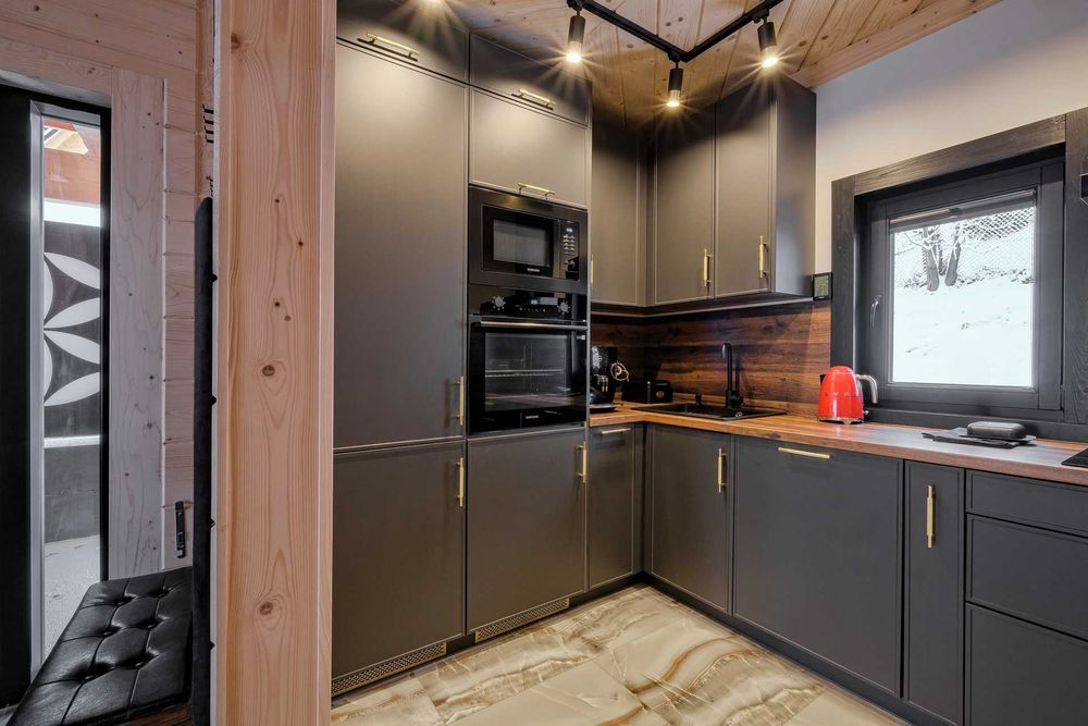 luksusowy dom z jacuzzi, sauną, z widokiem na Tatry, Bukowina