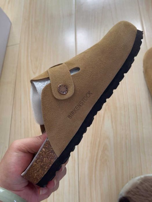 Birkenstock Boston brązowe r.38