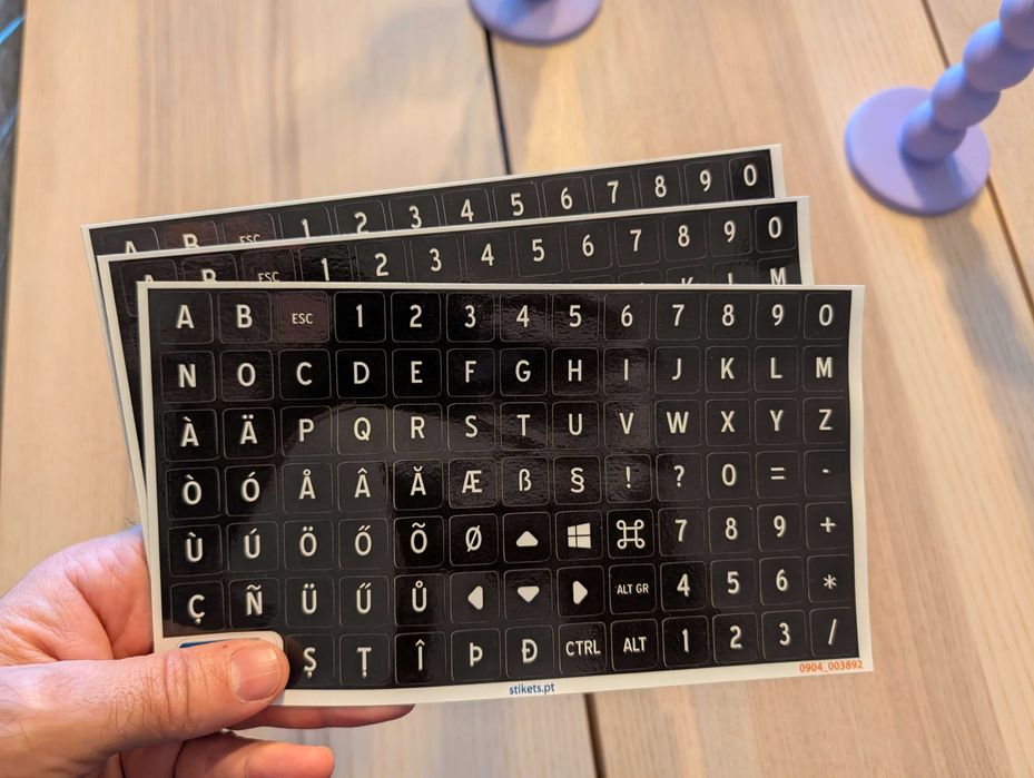 Stickers em Portugues para portateis