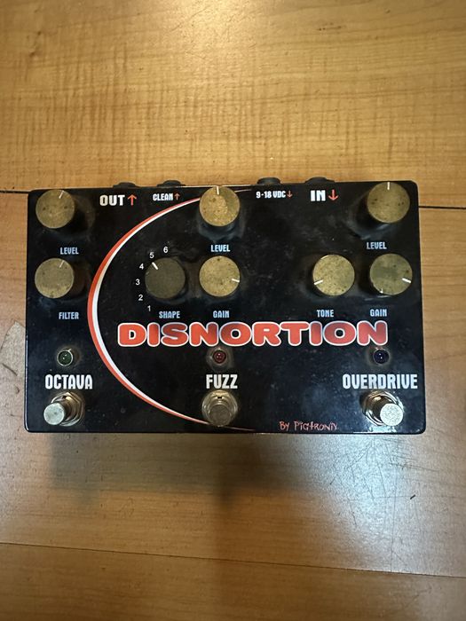 Pedal de Efeitos Pigtronix, Disnortion.