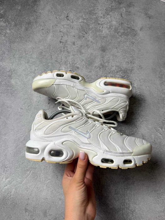 Кросівки Nike Air Max Plus TN White/Silver | Оригінал | 40 розмір (25 см)