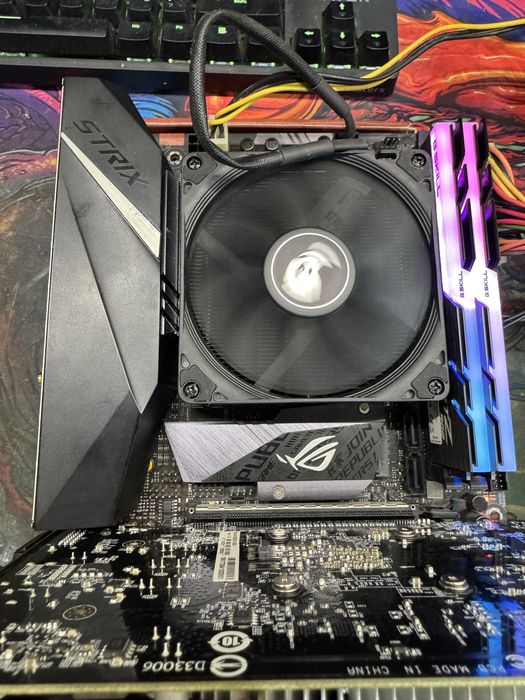 Материнская плата asus rog strix h370-i gaming miniitx