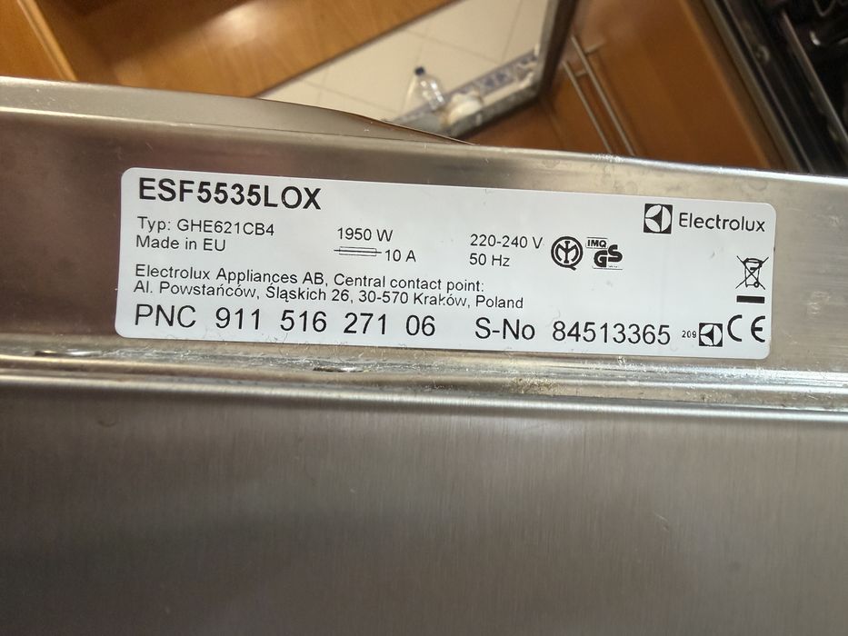 Máquina de Lavar Loiça Electrolux