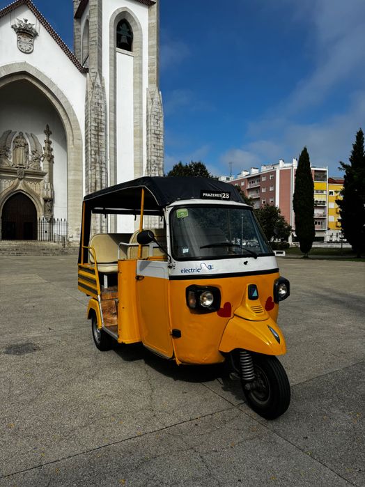Tuk Tuk elétrico com baterias novas LÍTIO – 6 passageiros + condutor