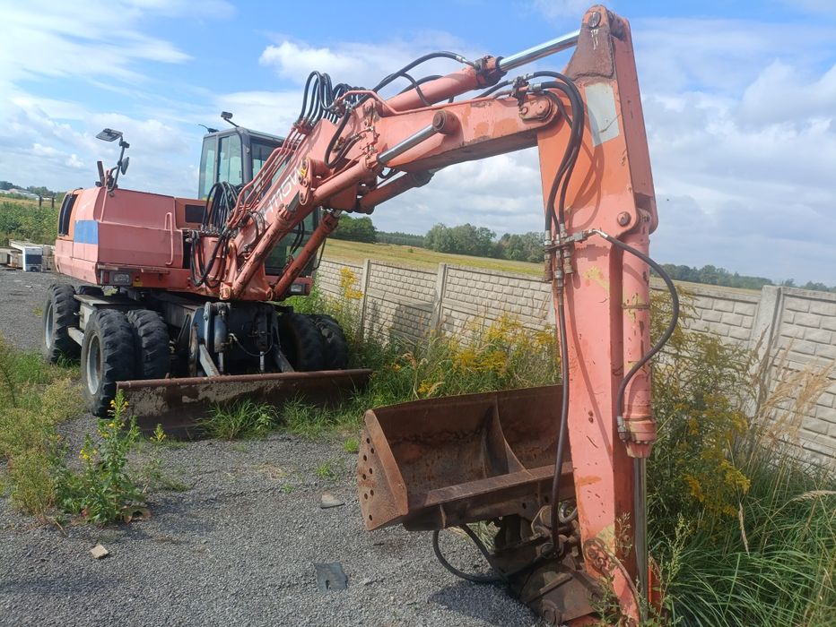 Fiat Hitachi pH 115 koparka kołowa jak liebherr cat JCB