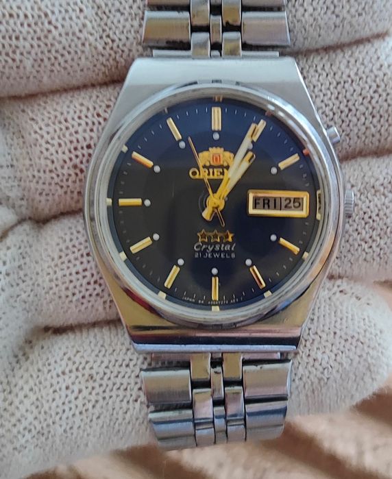 Zegarki ORIENT 3 star vintage Japonia 21 kamień