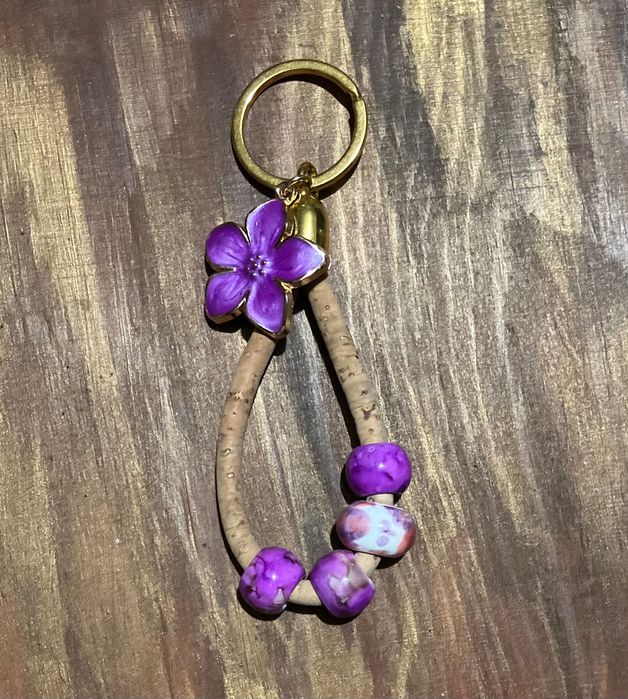 Porta-chaves cortiça