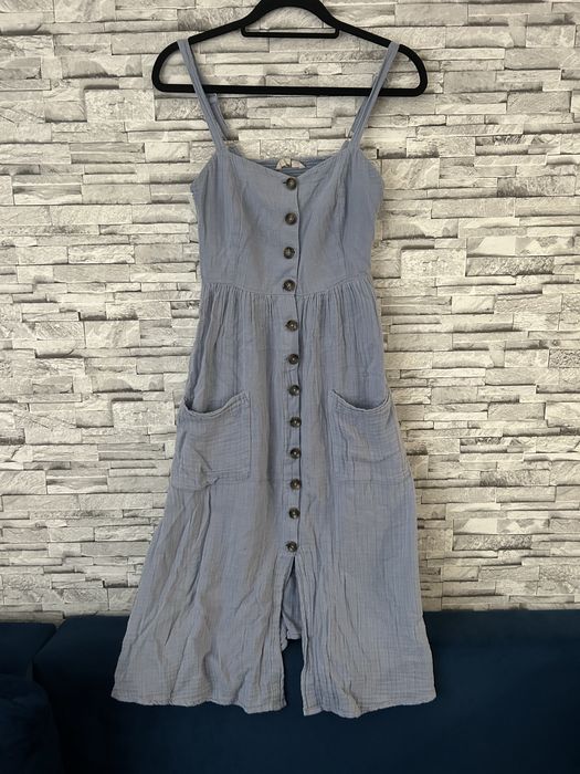 Bawelniana dluga sukienka C&A