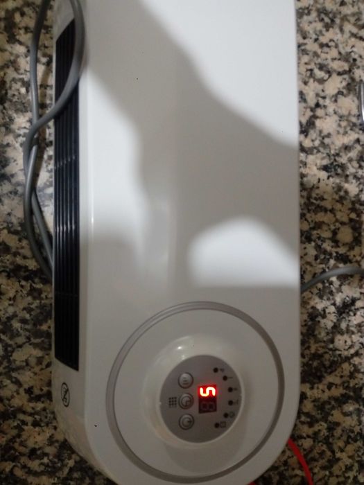 Termo ventilador slip cerâmico led