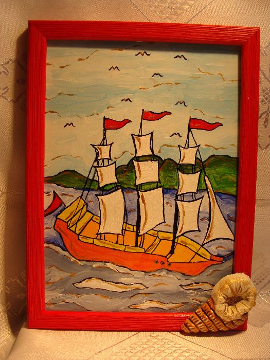 Obrazki Morskie Dziecinne