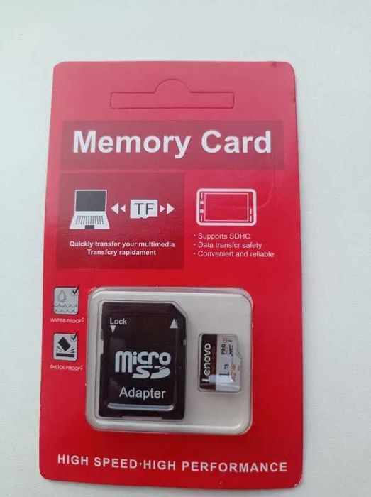 карта памяти леново sony lenovo micro sd 1 тб. 1 tb