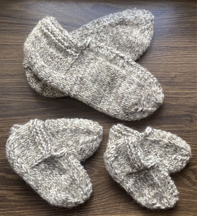 Вязаные следочки ручна работа. Следки детские, женские, мужские.