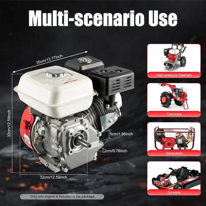 Motor  OHV  4 tempos 7.5 hp