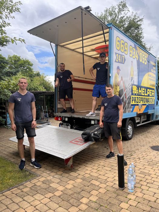 HELPER przeprowadzki transport DOJAZD W 30 min! Bydgoszcz
