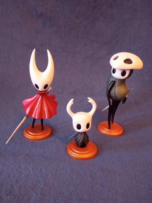 Набір фігурок 3 персонажі Hollow Knight Silksong Hornet