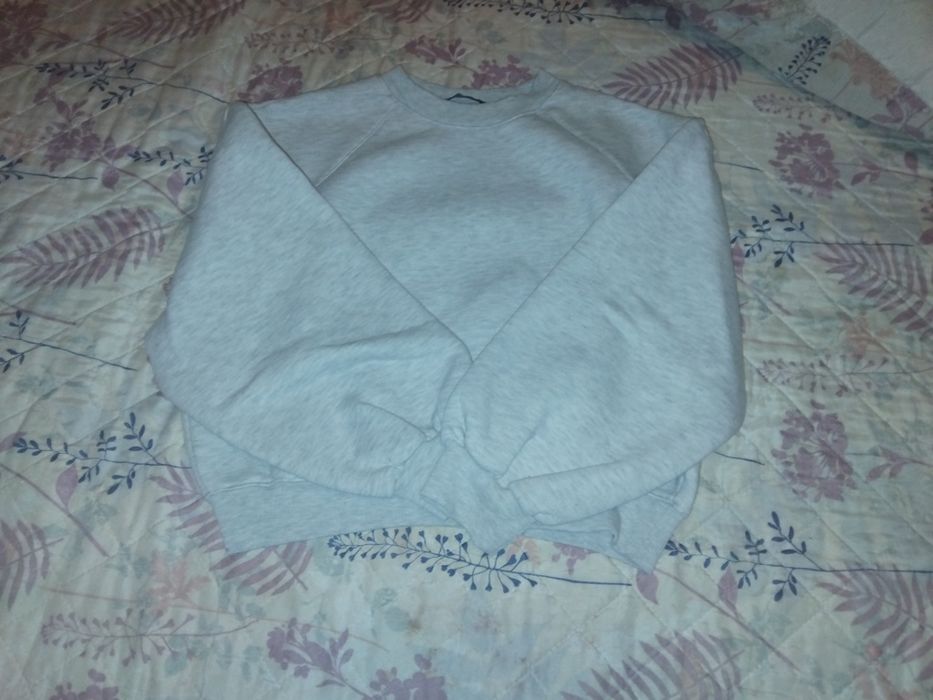 Gray sweater
