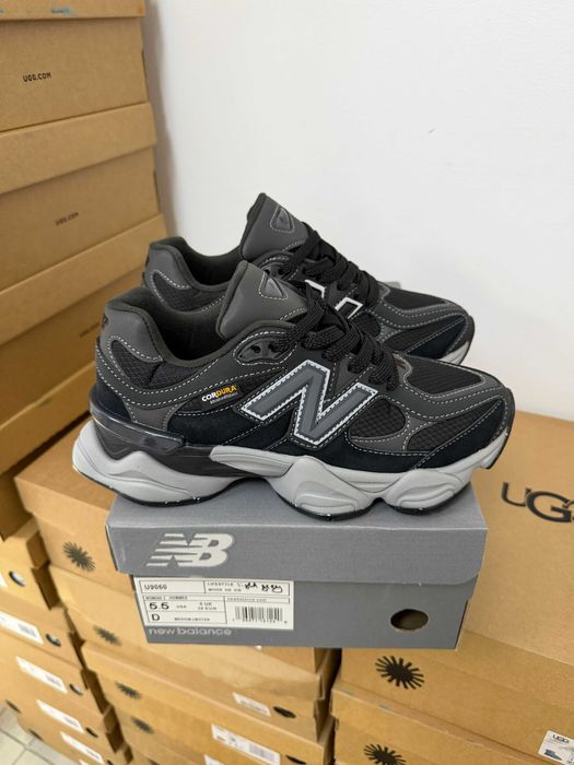 New Balance 9060 Grey Black White CorDura / Нью Беленс 9060 Кордура серые черные влагозащита 38 39 40 41 42 43