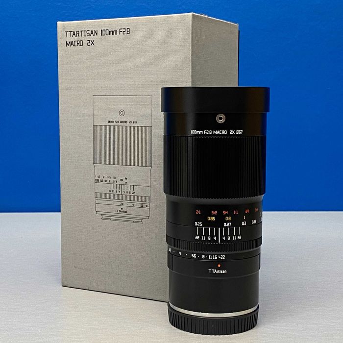 TTArtisan 100mm f/2.8 Macro 2x | Nikon Z | NOVA | 3 ANOS DE GARANTIA