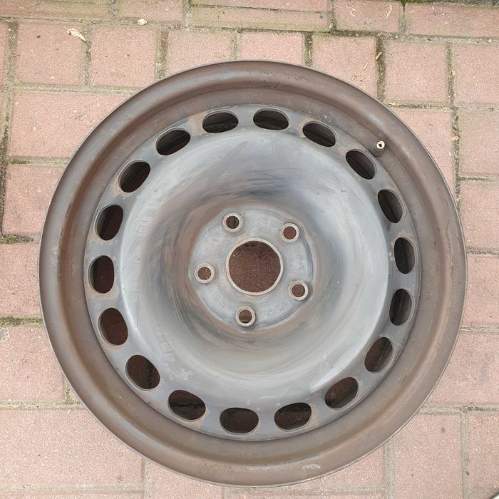 Oryginalne Felgi Stalowe 16" 6,5J ET42 Audi Vw Seat Skoda Super Stan !