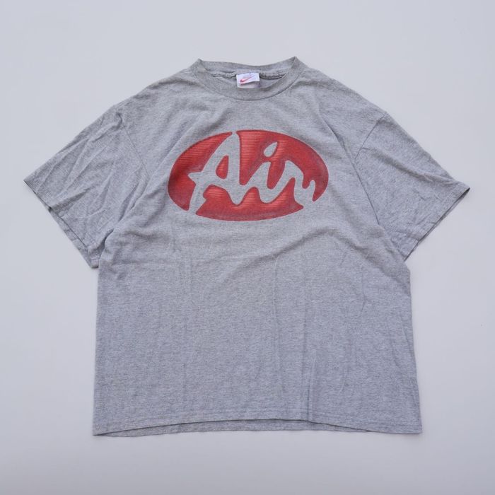 Вінтажна футболка nike air (M-L)