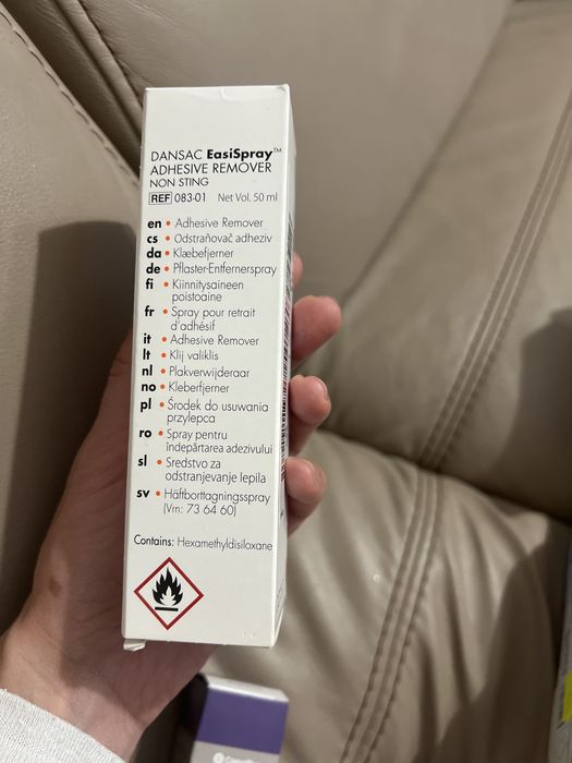 Dansac easispray srodek do usuwania przylepca stomia