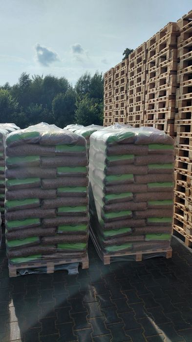Pellet PRODUCENT "OLMI ZIELONY" Certyfikat "Dobry Pellet" - Pelet 6mm