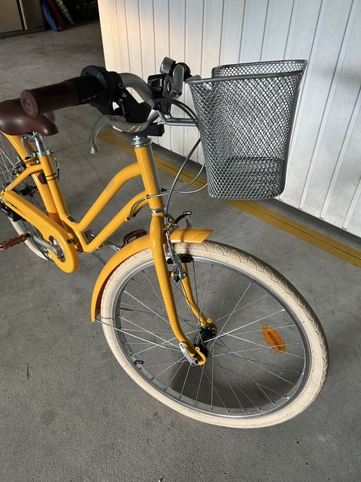 Bicicleta com cesto