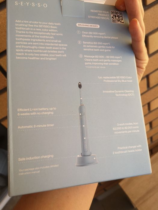 Szczoteczka soniczna Seysso