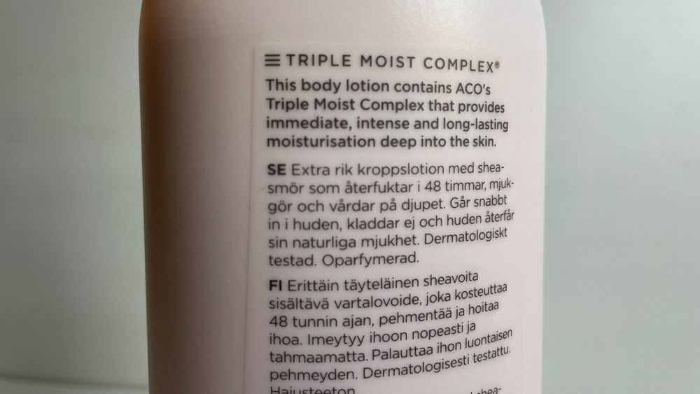 ACO Body Lotion Rich, balsam do ciała bezzapachowy, 400ml (149)