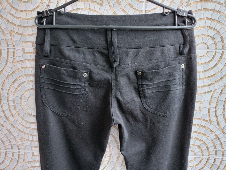 Фирменные молодежные брюки черного цвета, бренд D&C Yingguoxiang