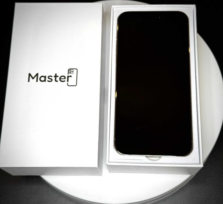 Iphone 14 Pro Max 128GB Gold Jak Nowy 98% Baterii 6msc gwarancji