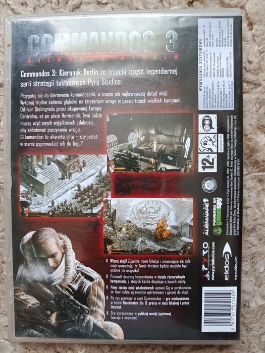 Commandos 3 Kierunek Berlin gra komputerowa