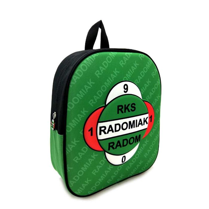 NOWY Plecak dziecięcy z herbem Radomiaka 3D