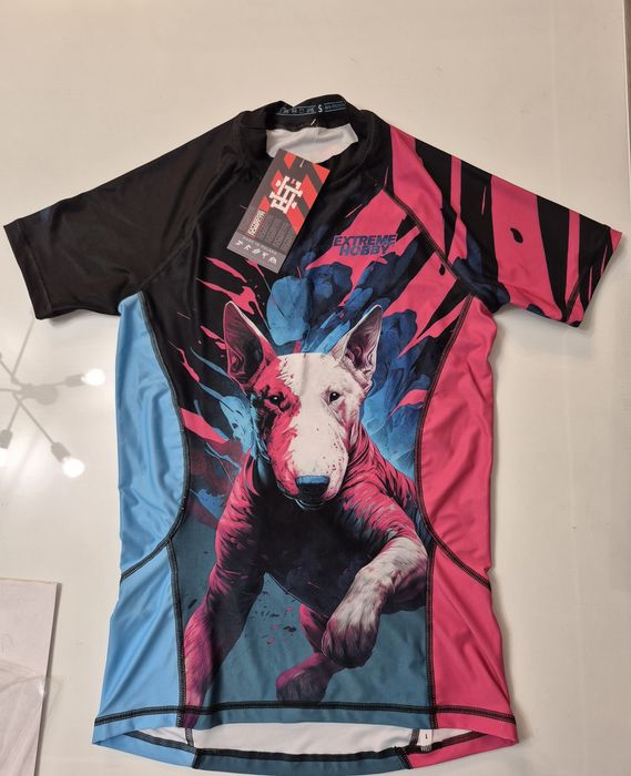 NOWA Extreme Hobby Koszulka S Short Sleeve RASHGUARD damski VIVID BULTERIER