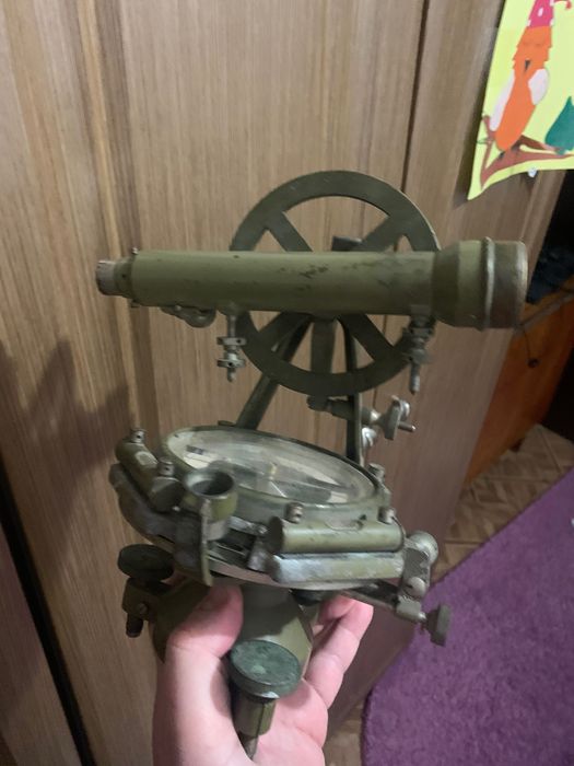 Сікстант корабельний латунь старовинний