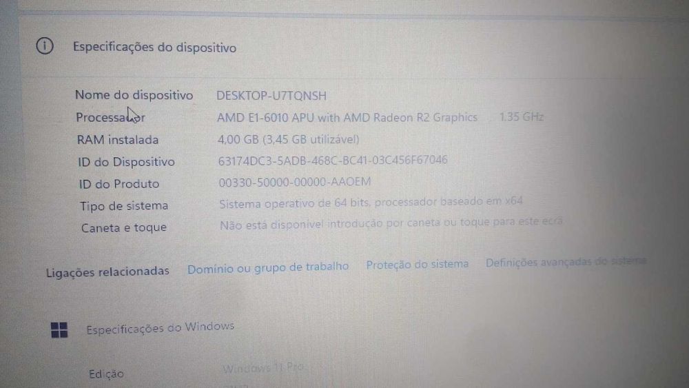 Portátil HP 255 G3 AMD