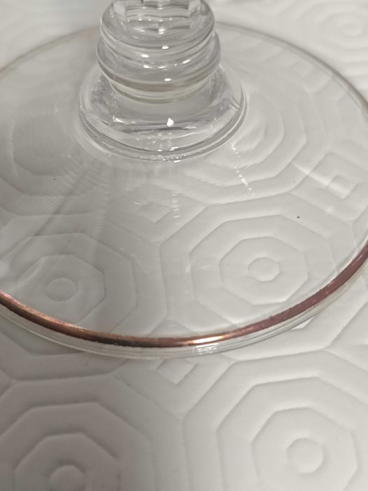 Conjunto copos fio douro e jarro grande (c/ 91 peças)