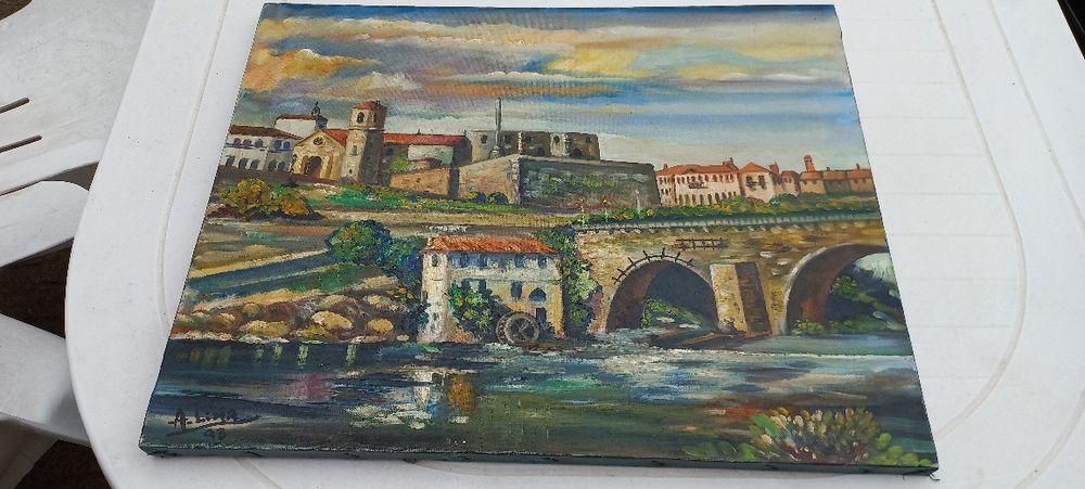 Pintura a óleo do Pintor António Lima