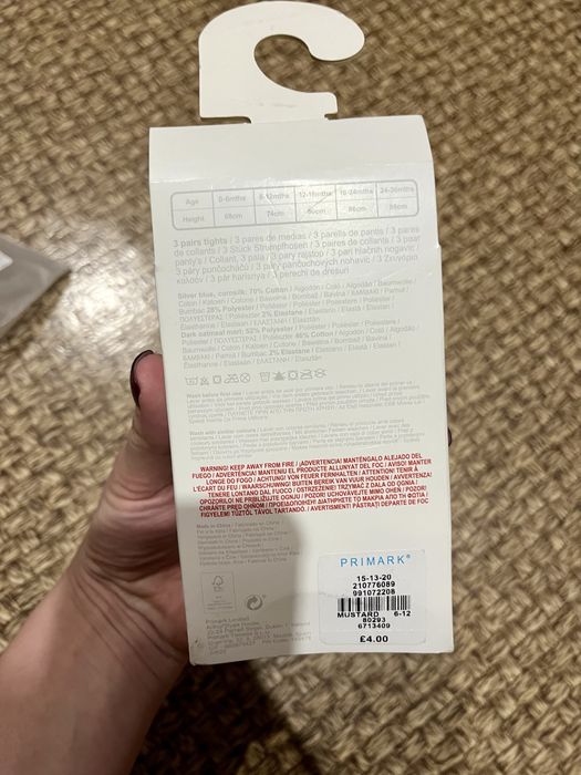 Нові колготи без утеплення 74 розмір