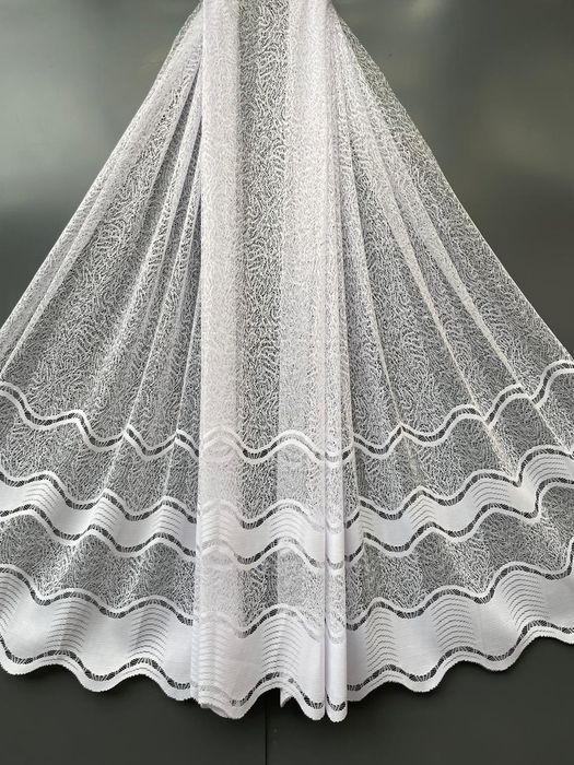 Сучасна коротка тюль висота 1.8 - 2м, гардины штори, фатінки