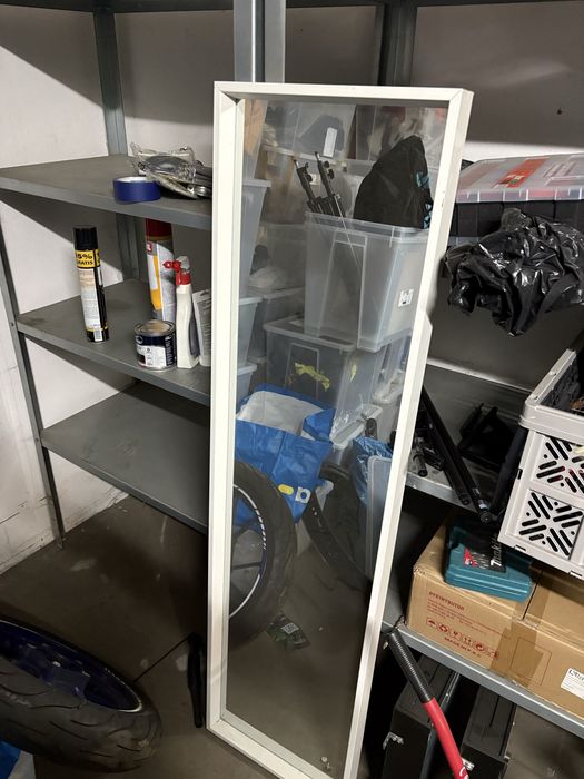 IKEA NISSEDAL Lustro biały 40x150 cm