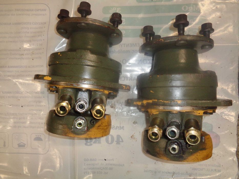 Hydromotor hydrauliczny silnik jazdy POCLAIN Hydraulics MS02-8-124
