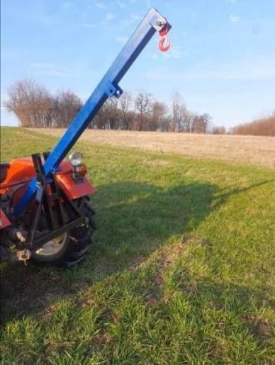 Ładowacz wędka do big bag drzewa na tył ciągnika solidne!