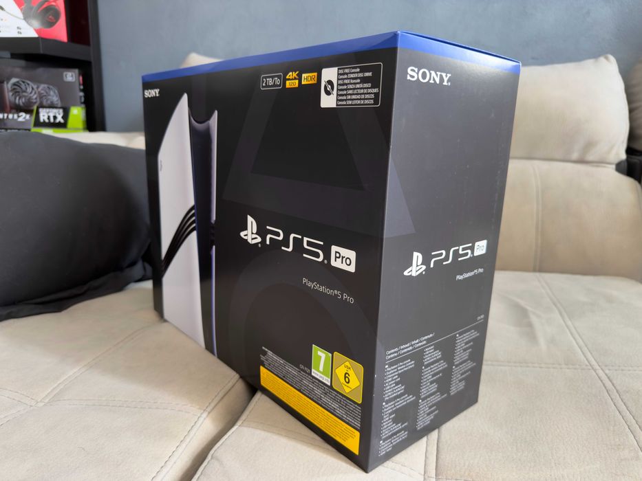 PS5 Pro Nova e Selada — Fatura + Garantia Worten