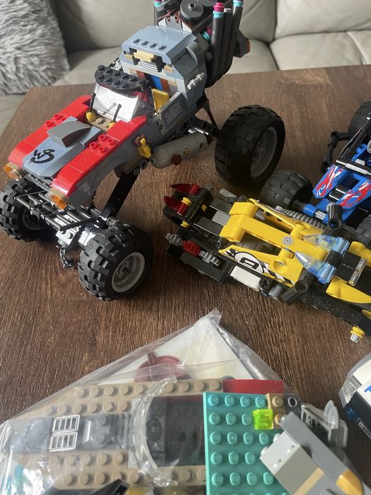 Lego mix pojazdy ninjago, city, marvel