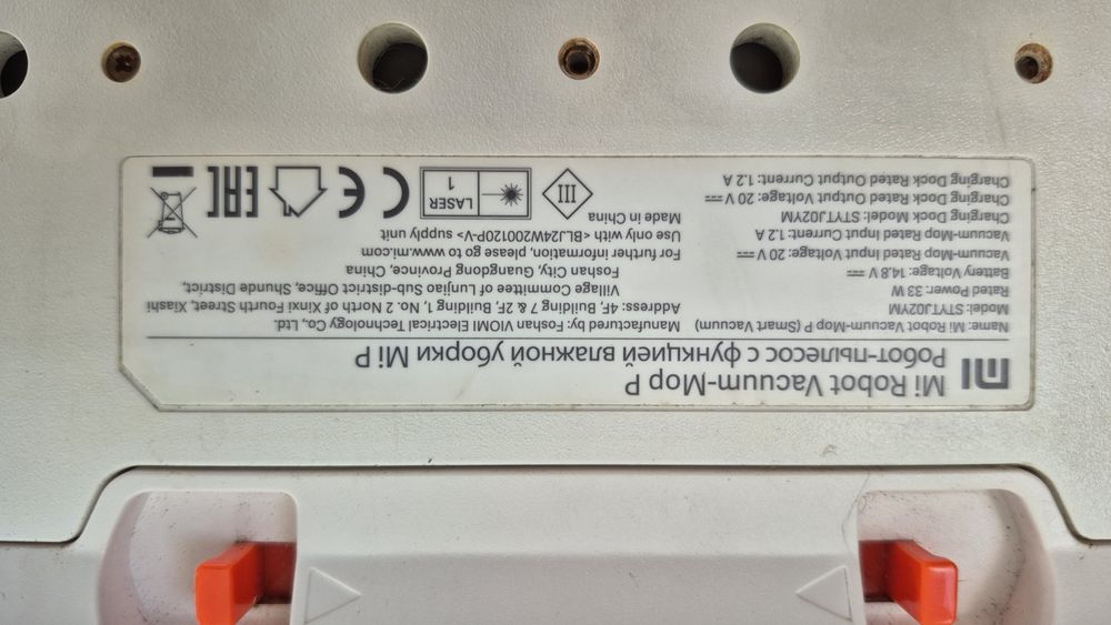 Robot xiaomi do naprawy lub na części