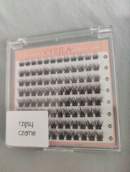 Rzęsy czarne VYRILA