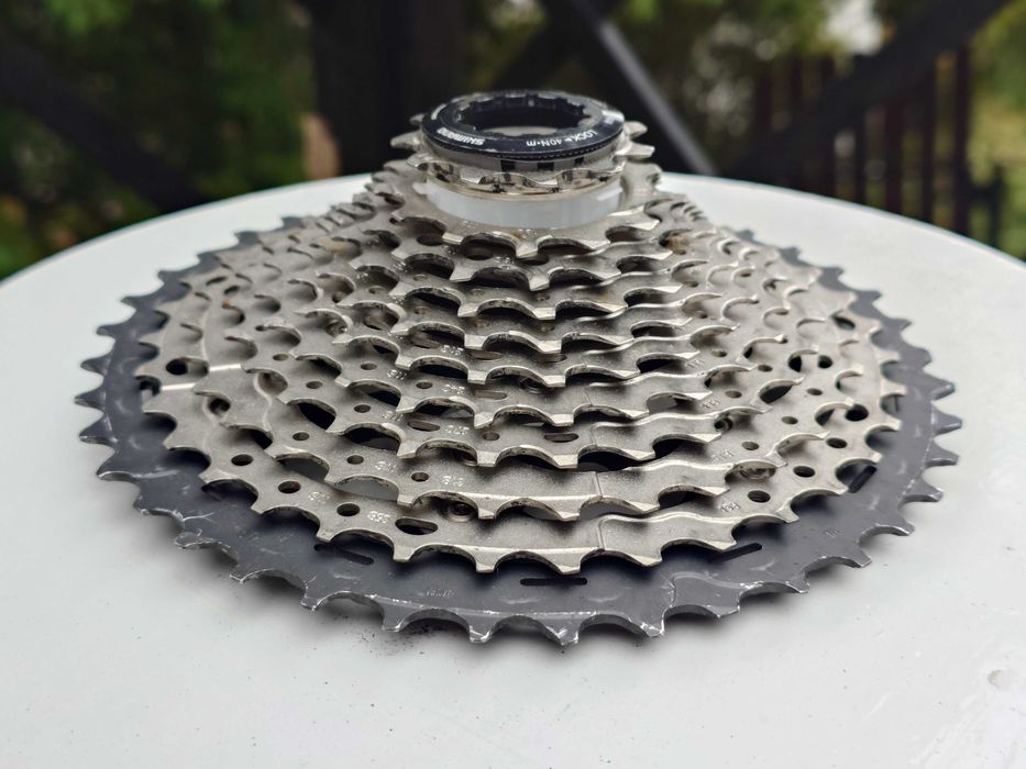 Deore XT CS-M8000 11-rz (11–40T) - Kaseta Shimano bardzo dobry stan