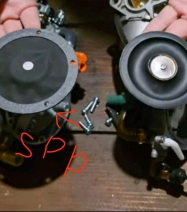 Газовий карбюратор P27 SPD (Sigma)  на генератор 5-7кВт, для двигунів
